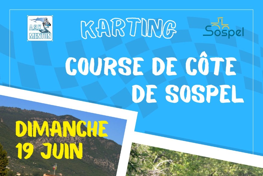Course de côte karting à Sospel dimanche 19 juin 2022
