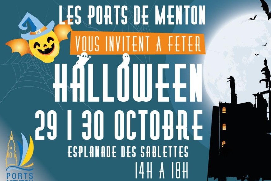 Les Ports de Menton vous invitent à Fêter Halloween
