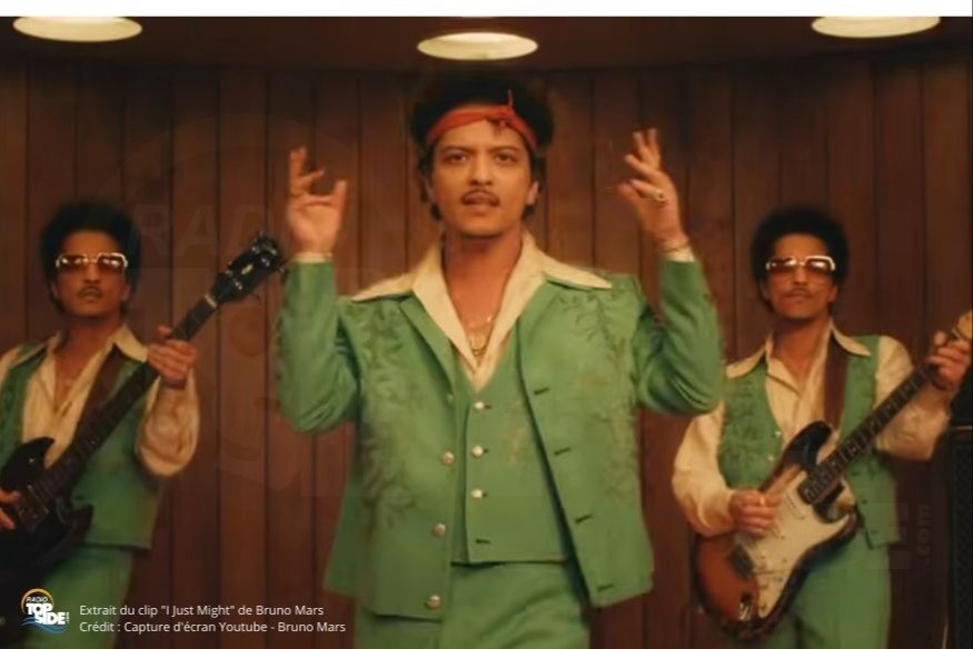 Bruno Mars dévoile son nouveau single « I Just Might »