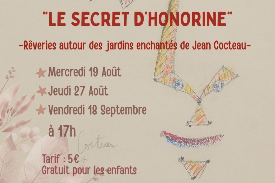 Menton : « Le rêve d’Honorine », une visite contée autour des jardins enchantés de Jean Cocteau