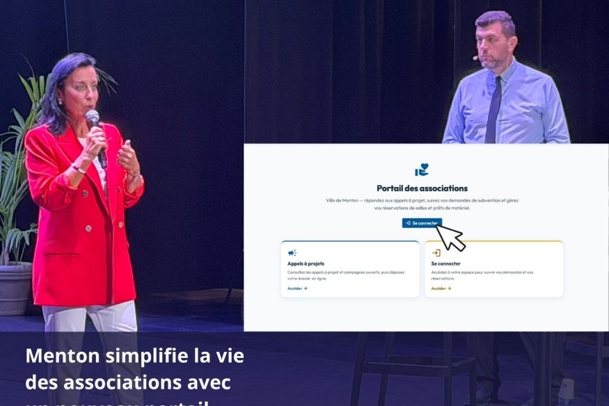 Menton simplifie la vie des associations avec un nouveau portail numérique