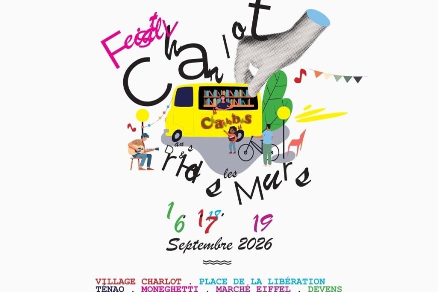 Festival Charlot 2026 à Beausoleil : 4 jours d’animations et un Charlobus inédit du 16 au 19 septembre